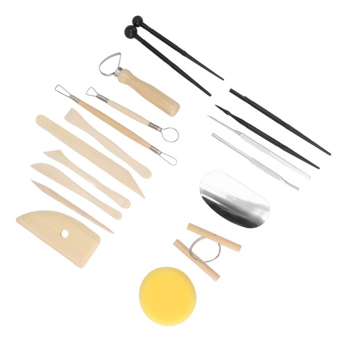 Kit De Ferramentas De Argila Para Esculpir Materiais De Made