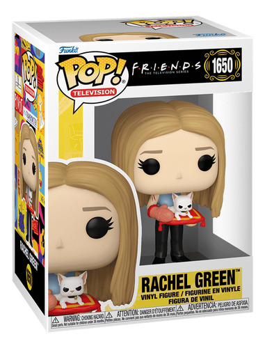 Funko Pop! Friends - Rachel Green Con Gato