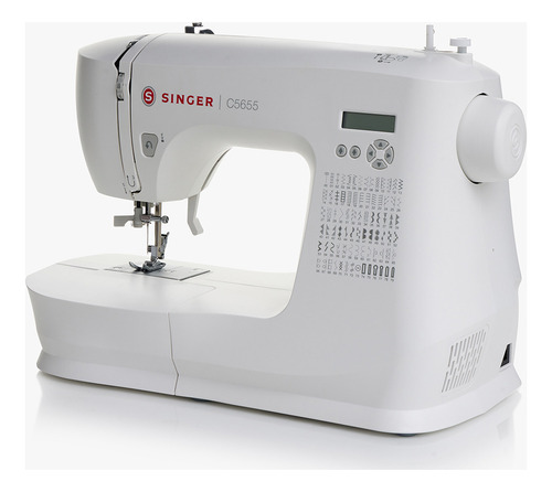 Máquina De Coser Digital Singer C5655 Color Blanco