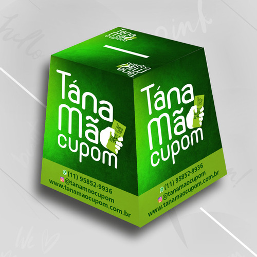 100 Urnas Totalmente Personalizadas Para Eventos E Campanhas