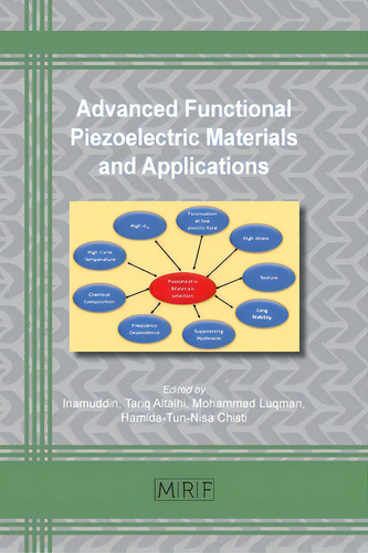 Advanced Functional Piezoelectric Materials And Applications, De Inamuddin. Editorial Materials Res Forum Llc, Tapa Blanda En Inglés