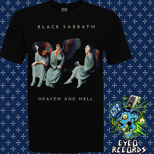 Black Sabbath - Heaven And Hell - Metal / Rock - Polera- Cyc