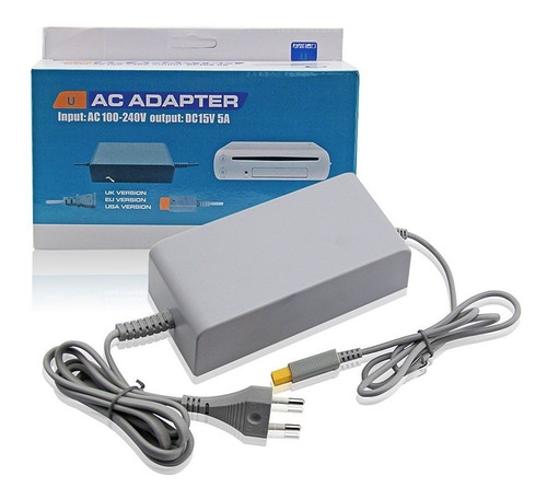 Fuente Adaptador De Corriente Consola Wii U 220v Calidad!