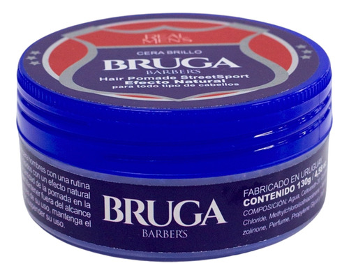 Pomada Bruga Barbers Efecto Natural