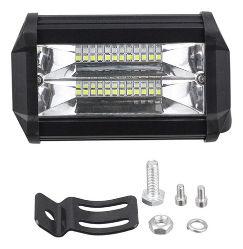 Luz De Trabajo Led Work Light De 72 W, Barra, Foco De Inunda