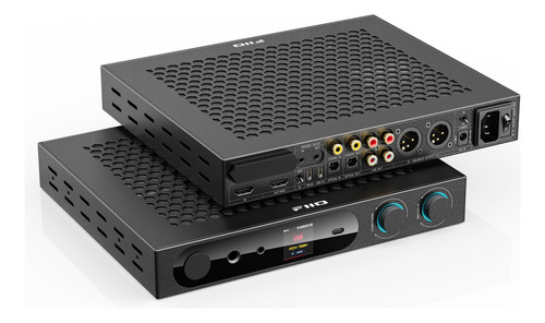 Fiio K19 - Potência de saída Rms DAC/amplificador estacionário preto 8 W