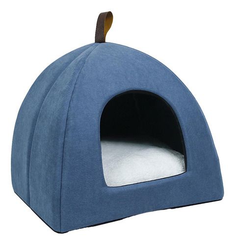 A Cama Para Gatos Cama Para Gatos Casa Azul Medio