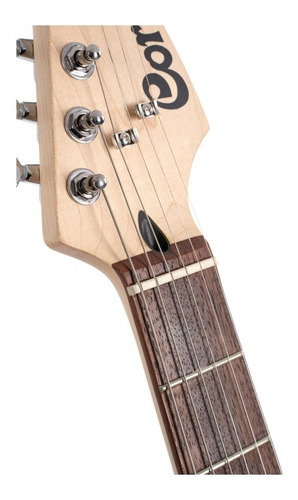 Imagen 3 de 8 de Guitarra Eléctrica Stratocaster Cort G110 Open Pore