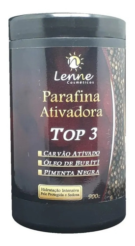 Parafina Ativadora Top 3 Lenne Cosméticos - 900g