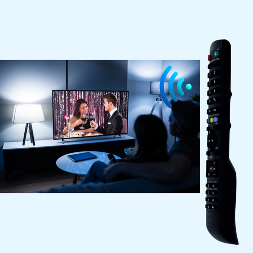 Control Remoto Para Polaroid Android Tv Azul