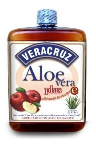 Aloe Vera Gel Veracruz 1 L Manzana Natural