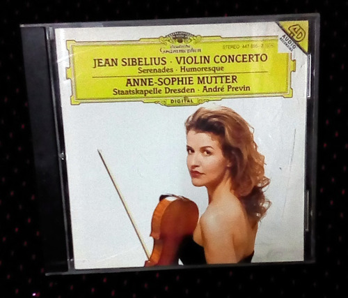 Anne Sophie Mutter Sibelius Violin Concerto Cd Usa / Kktus