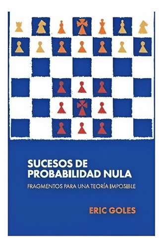 Libro Sucesos De Probabilidad Nula /810