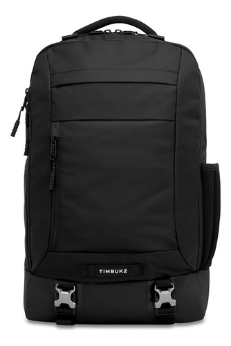 Timbuk2 Authority Laptop Backpack Deluxe, Eco Black Deluxe Color Negro Diseño De La Tela Liso