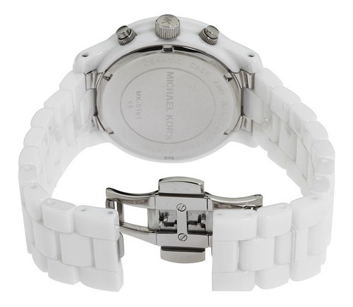 Relógio Luxo Michael Kors Mk5161 Orig Cerâmico Chron Anal!!!