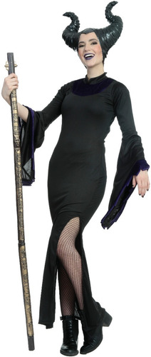 Disfraz Bewitch Bruja Malefica Para Mujer Halloween O Fiesta