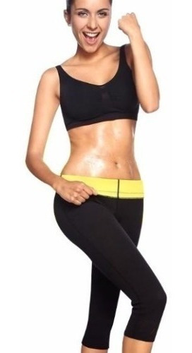 Imagen 4 de 4 de Calzas Pantalón Neotex Reductora Sudadera Tipo Hot Shapers