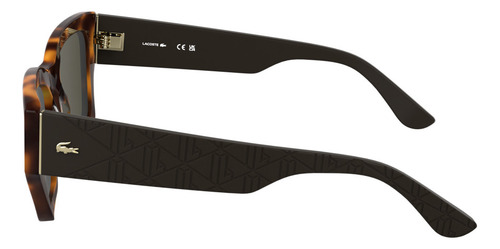 Lentes Sol Lacoste Mujer L6053s-5219-214 Diseño Havana