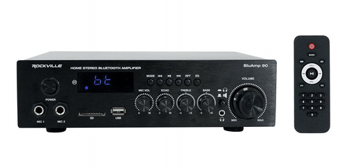 Bluamp 90 Home Stereo Bluetooth Microfono+fono+entrada Hdmi