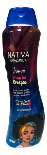 Shampoo Nativa Amazónica Mora Azul Cabello Crespo 
