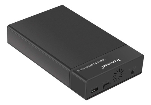 Tccmebius Caja De Disco Duro Externo Usb 3.0 Para 2.5 3.5 Pu