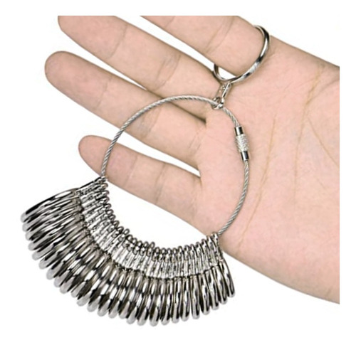 Medidor De Talles Para Anillos Joyería.