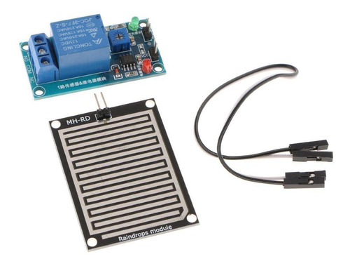 12v De Módulo De Control De Del Sensor De Humedad Para