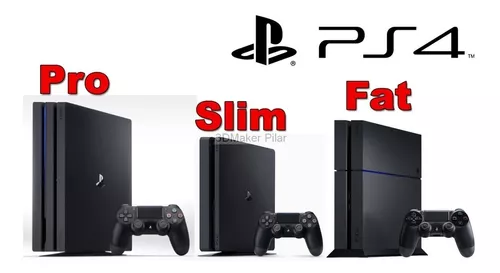 Combo Playstation Soporte Pared Ps4 Slim Fat + Joysticks