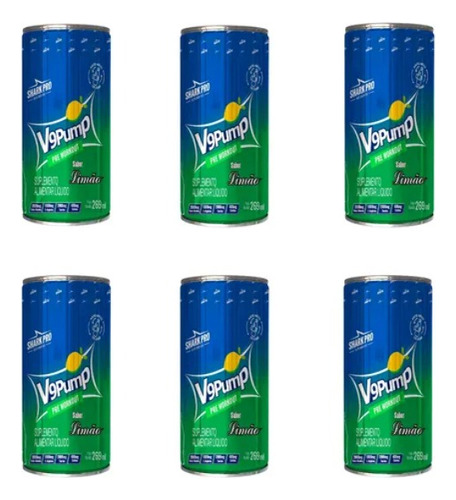 Display V9 Pump Drink 269ml C/ 6un - Shark Pro