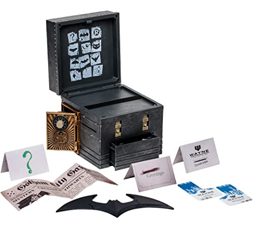 Mcfarlane - Dc Direct - The Riddler: Puzzle Box By Edward Ny