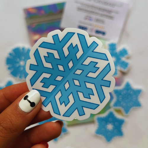 Stickers Navidad | Copos De Nieve