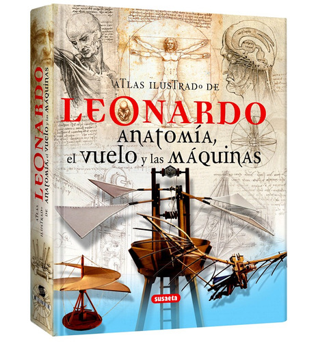 Libro Atlas Ilustrado De Leonardo Da Vinci