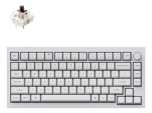 Keychron Q1 Rgb Teclado Mecánico Con Cable, 75%...