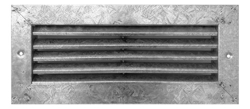 Rejilla Ventilacion 30x10 Fija Galvanizada Extraccion