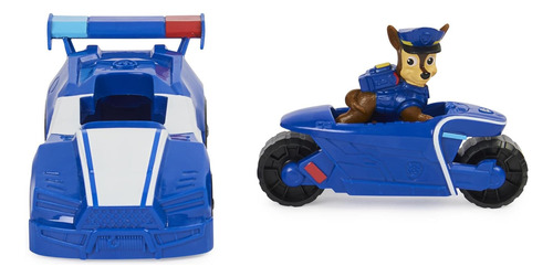 Paw Patrol Chase Mini Vehículo De Película Conjunto De 2 En