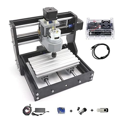 Kit Mini Cnc Router Pro 1610, Control Grbl De 3 Ejes, M...