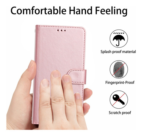 Funda Tipo Cartera Multifuncional De La Serie Blu View/c/g/ Bold Con Cordón Para Tarjetas, Ranuras Para Efectivo, Protección Rfid