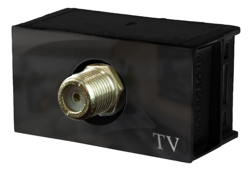 Placa 4x2 + Módulo Tomada Rede Rj45 8 Fios + 1 Módulo Tv