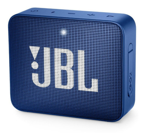 Imagen 1 de 5 de Parlante JBL Go 2 portátil con bluetooth deep sea blue 110V/220V