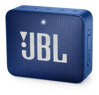 Bocina JBL Go 2 portátil con bluetooth waterproof deep sea blue
