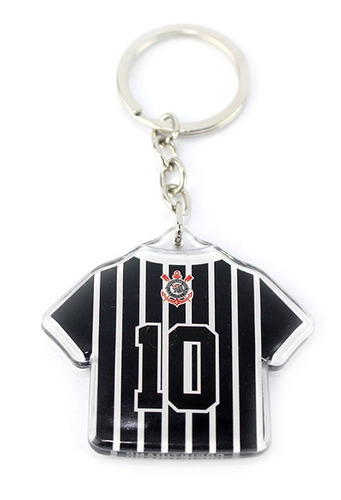 Chaveiro Em Forma De Camisa De Time - Corinthians Oficial