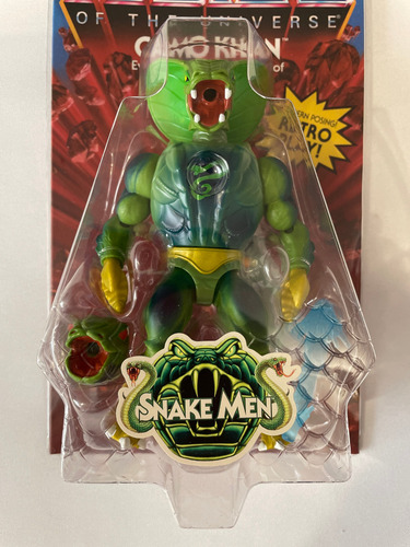 Camo Kahn Motu Origins Mattel Creations Exclusive Unpunched (Usado)