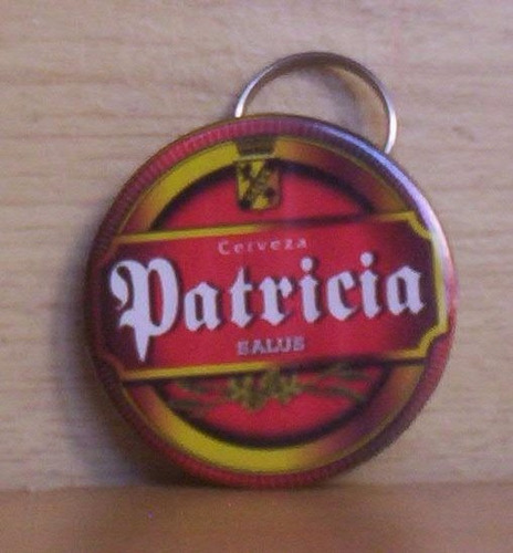 Destapador Patricia Para Botella Con Llavero