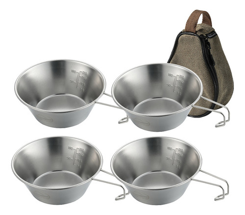 Bolsa De Acero Inoxidable Sierra Bowl Bowl Para Exteriores,