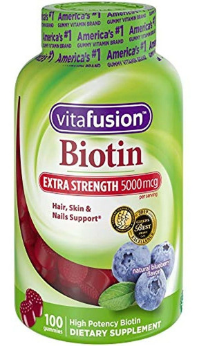 Vitafusion - Gomitas De Biotina Extra Fuerza