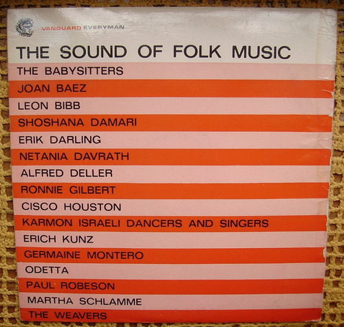 The Sound Of Folk Music - Lp Vinilo Joan Baez Odetta Weavers