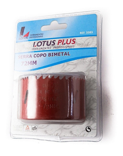 Serra Copo Bimetal 72mm  3383 Lotus