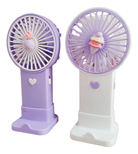 Remate Kit 3 Mini Ventilador Portátil Recargable Usb Mayoreo