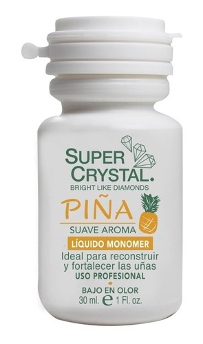Líquido Monómero Olor Piña 1oz / 30ml Super Crystal