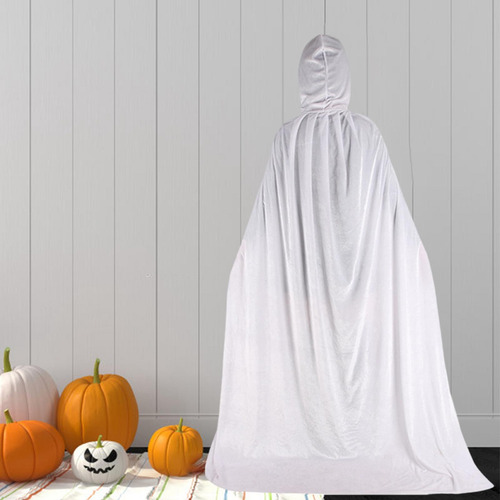 De Capa Con Capucha De Terciopelo De Halloween Durable Para